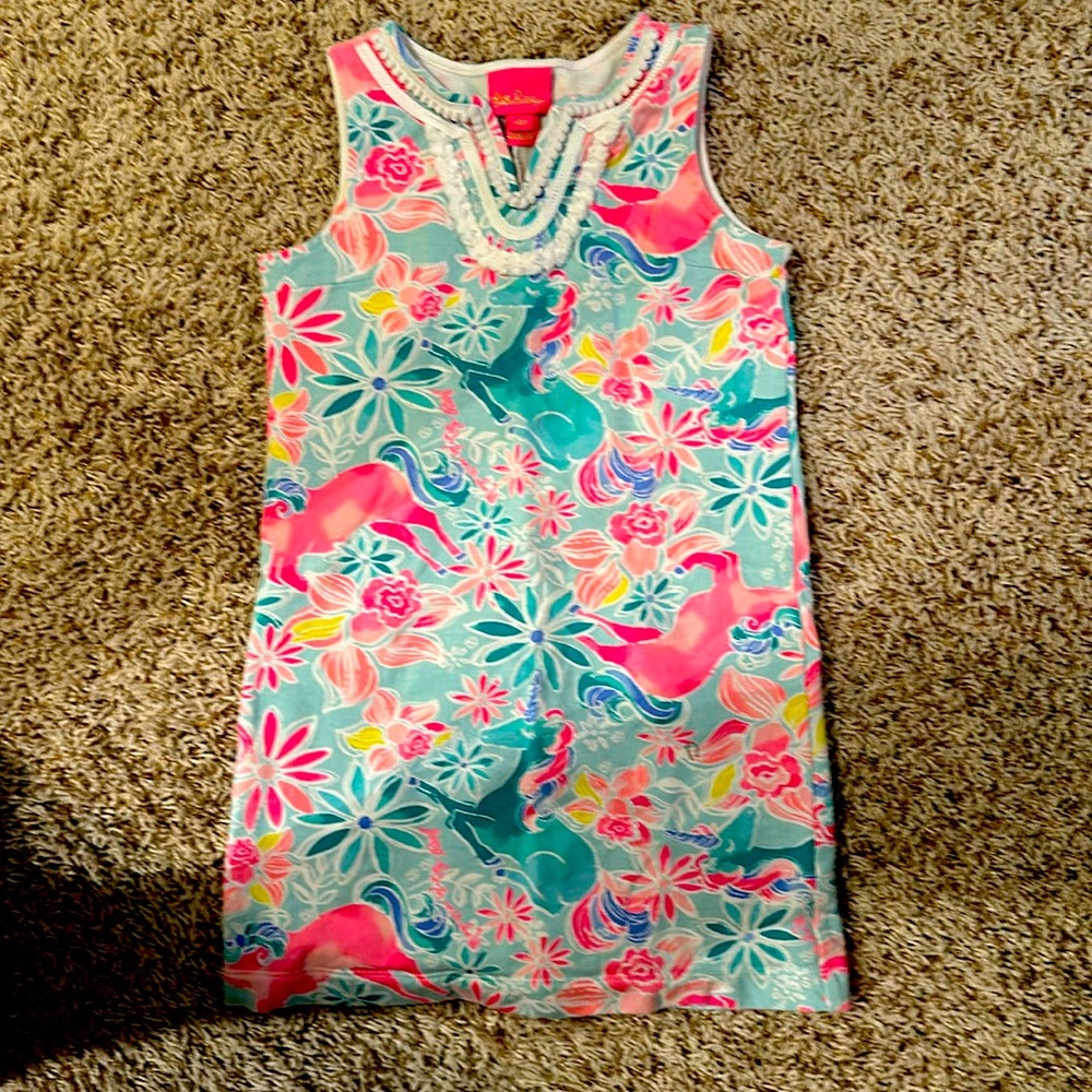Lilly Pulitzer Magical Mary Harper Dress-Size M (6-7)